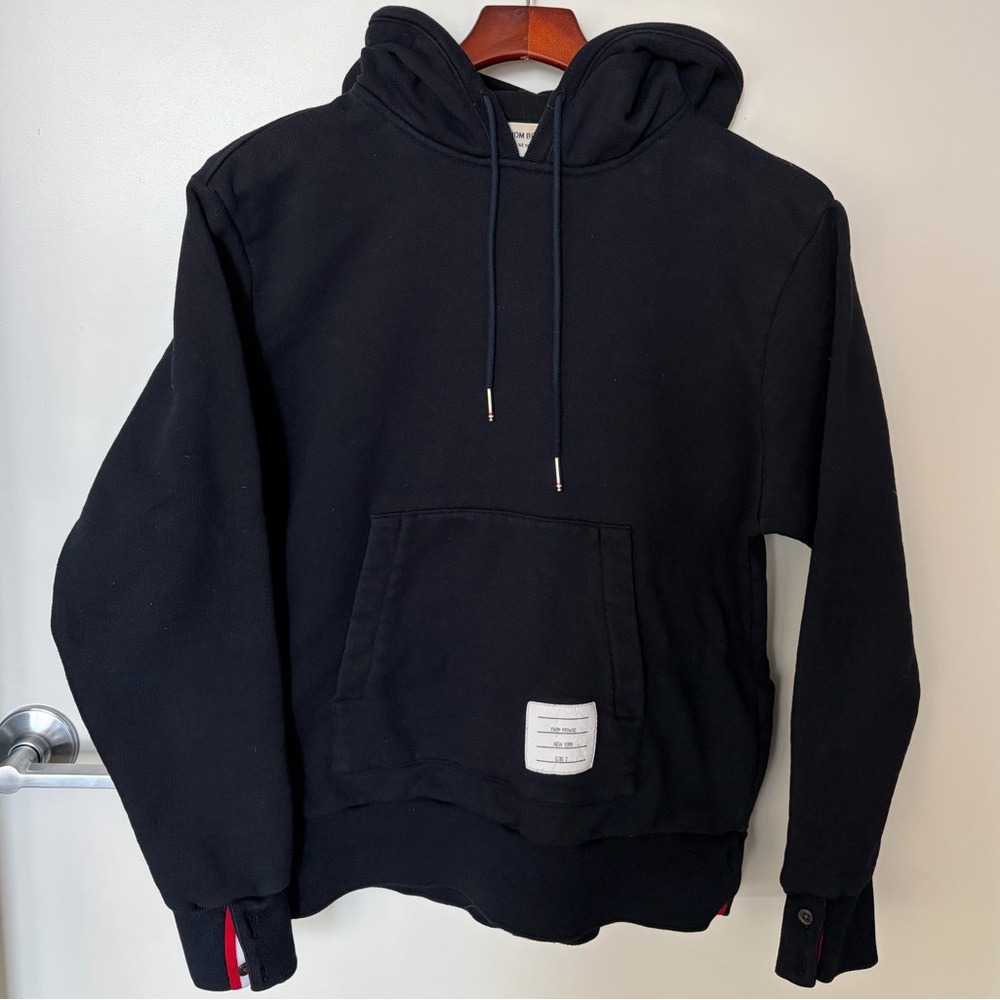 Thom Browne Classic Navy Hoodie
